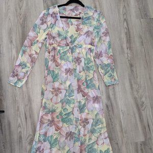Sugar Lips Floral Beach Cover up